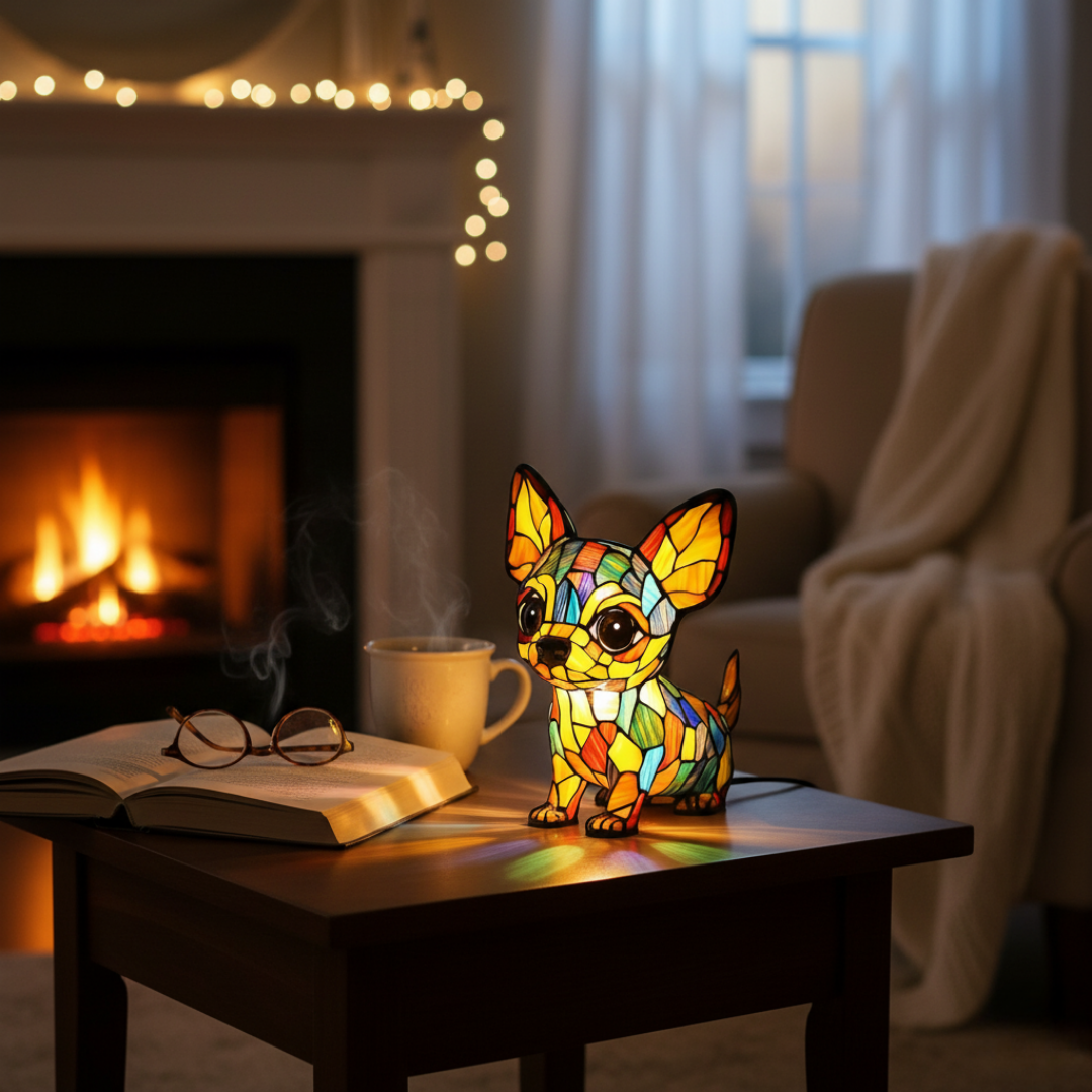 Pingente Chihuahua Charmoso – Luminária