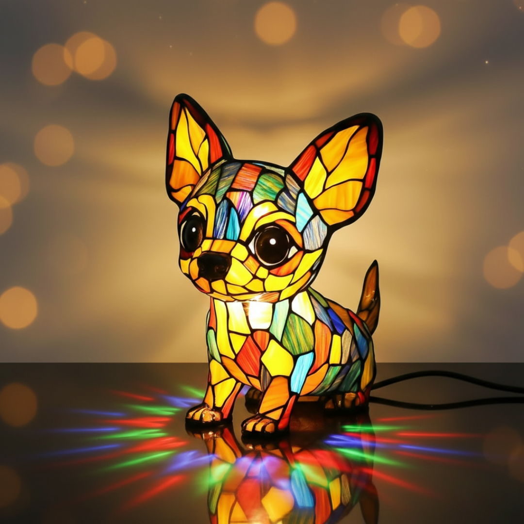 Chihuahua Charmoso – Luminária Decorativa